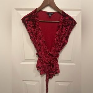 Banana Republic wrap top